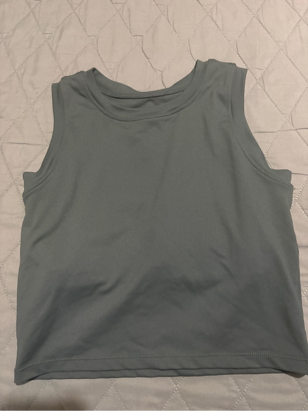 PARAGON Sleeveless Crewneck Tank - Slate Green